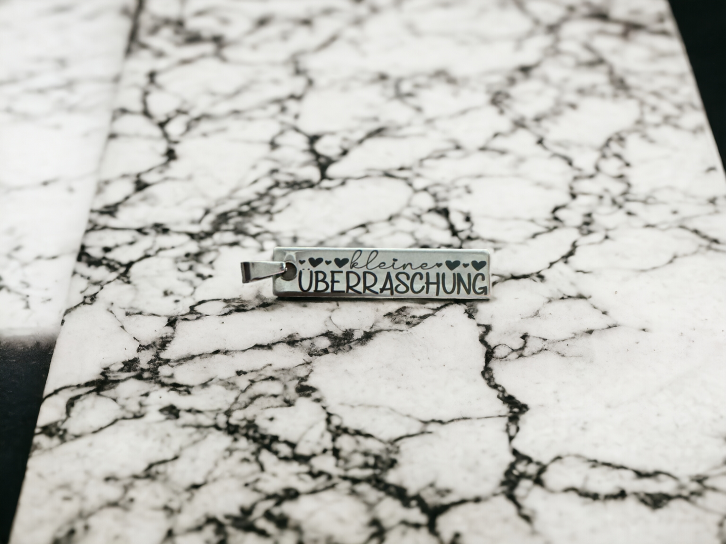 Schlüsselanhänger -Metallik- mit persönlicher Gravurgestaltung