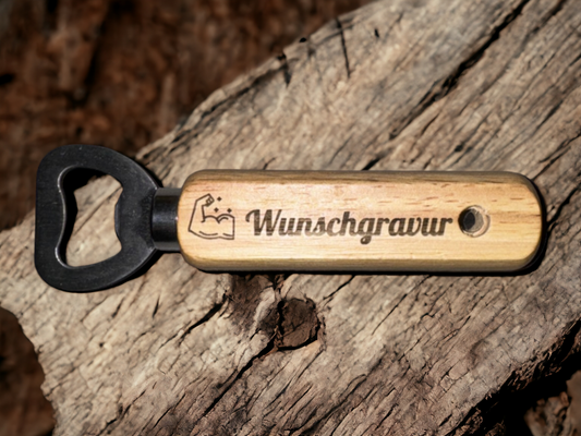 Flaschenöffner mit individueller Gravur
