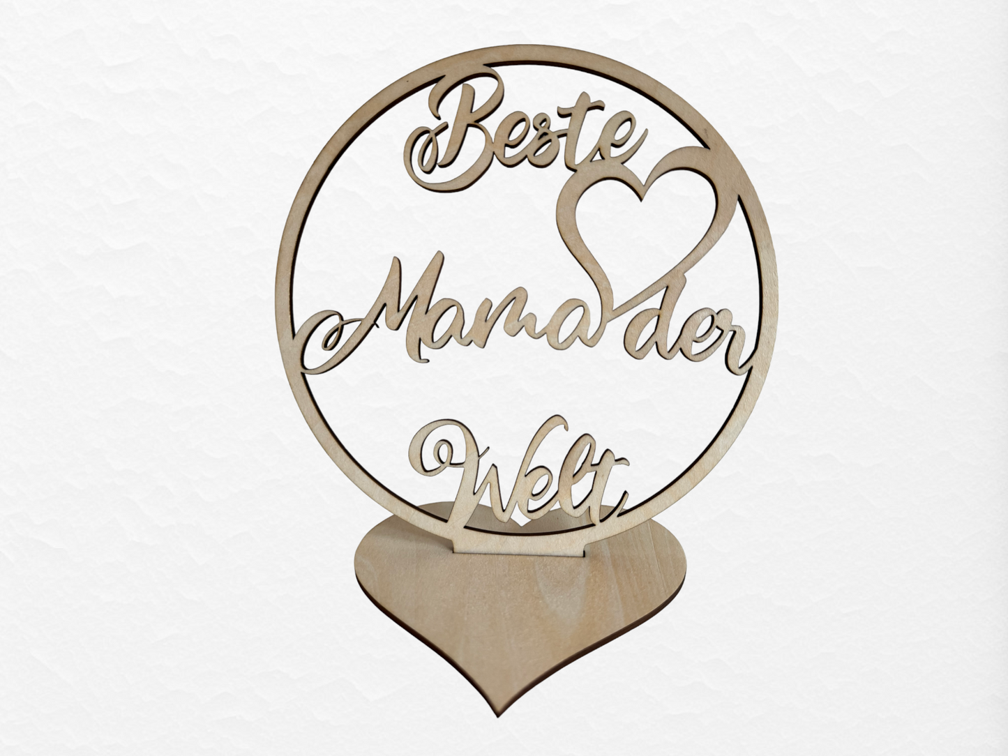 Schild "Beste Mama der Welt"