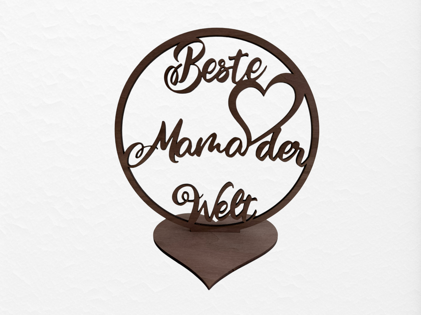 Schild "Beste Mama der Welt"